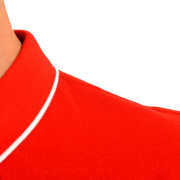 Scuderia Ferrari X Puma Men's Red Short Sleeve Polo Shirt - Picture 4 of 6